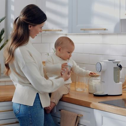 Lionelo - Aquecedor de biberões BABYPRESTO 1000W/230V branco