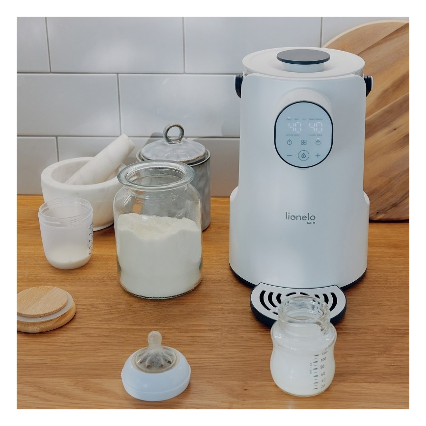 Lionelo - Aquecedor de biberões BABYPRESTO 1000W/230V branco