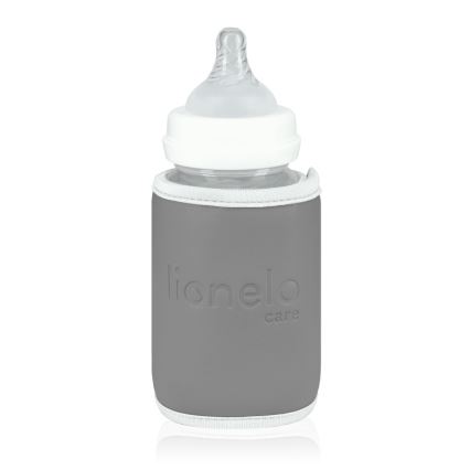 Lionelo - Aquecedor de biberões recarregável THERMUP GO 18W/5V Cinza Prateado