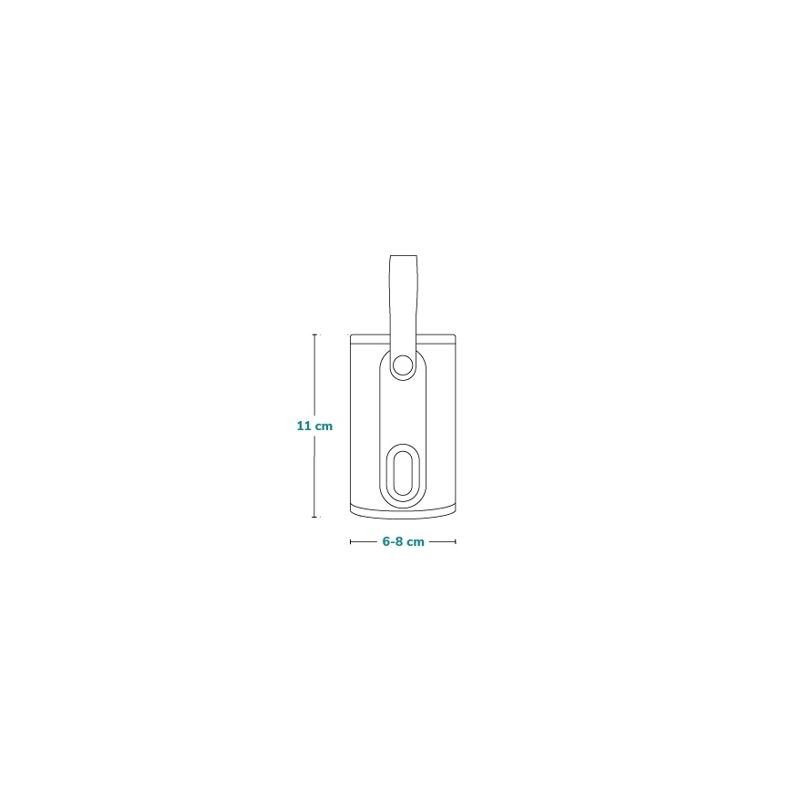 Lionelo - Aquecedor de biberões recarregável THERMUP GO 18W/5V Rosa Bebé