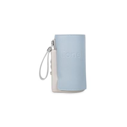 Lionelo - Aquecedor de biberões recarregável~ THERMUP GO PLUS 10W/5V azul/cinzento