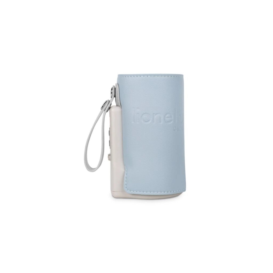Lionelo - Aquecedor de biberões recarregável~ THERMUP GO PLUS 10W/5V azul/cinzento