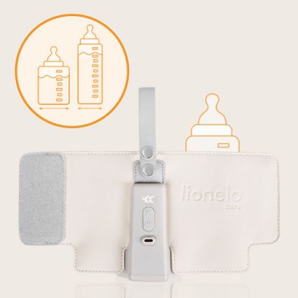 Lionelo - Aquecedor de biberões recarregável~ THERMUP GO PLUS 10W/5V bege
