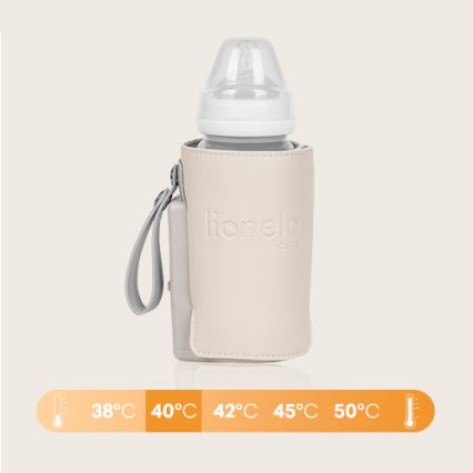 Lionelo - Aquecedor de biberões recarregável~ THERMUP GO PLUS 10W/5V bege