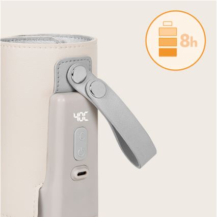Lionelo - Aquecedor de biberões recarregável~ THERMUP GO PLUS 10W/5V bege