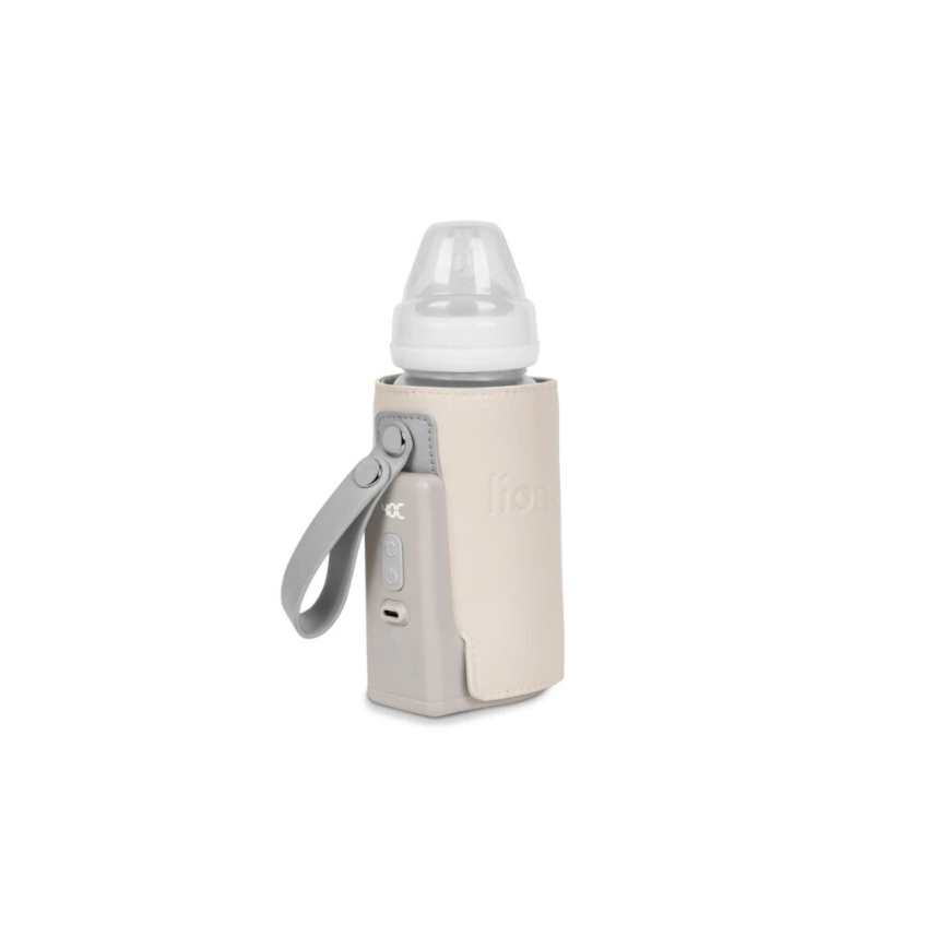 Lionelo - Aquecedor de biberões recarregável~ THERMUP GO PLUS 10W/5V bege