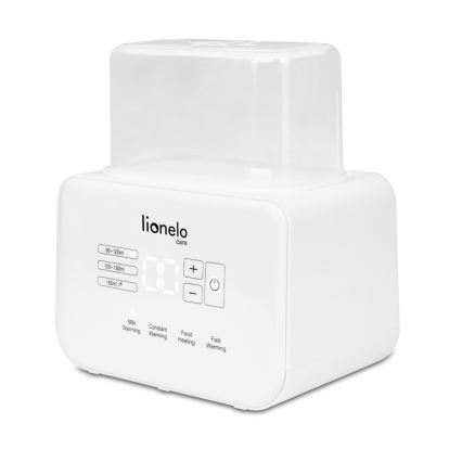 Lionelo - Aquecedor de biberões THERMUP DOUBLE 250W/230V branco