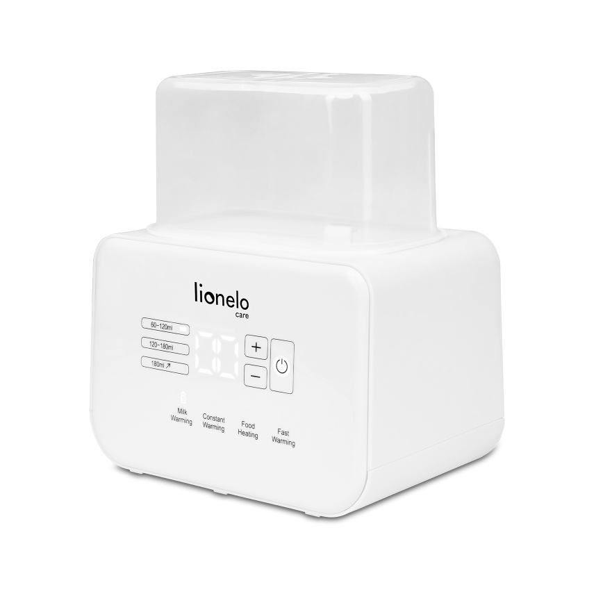 Lionelo - Aquecedor de biberões THERMUP DOUBLE 250W/230V branco