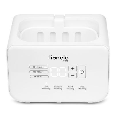 Lionelo - Aquecedor de biberões THERMUP DOUBLE 250W/230V branco