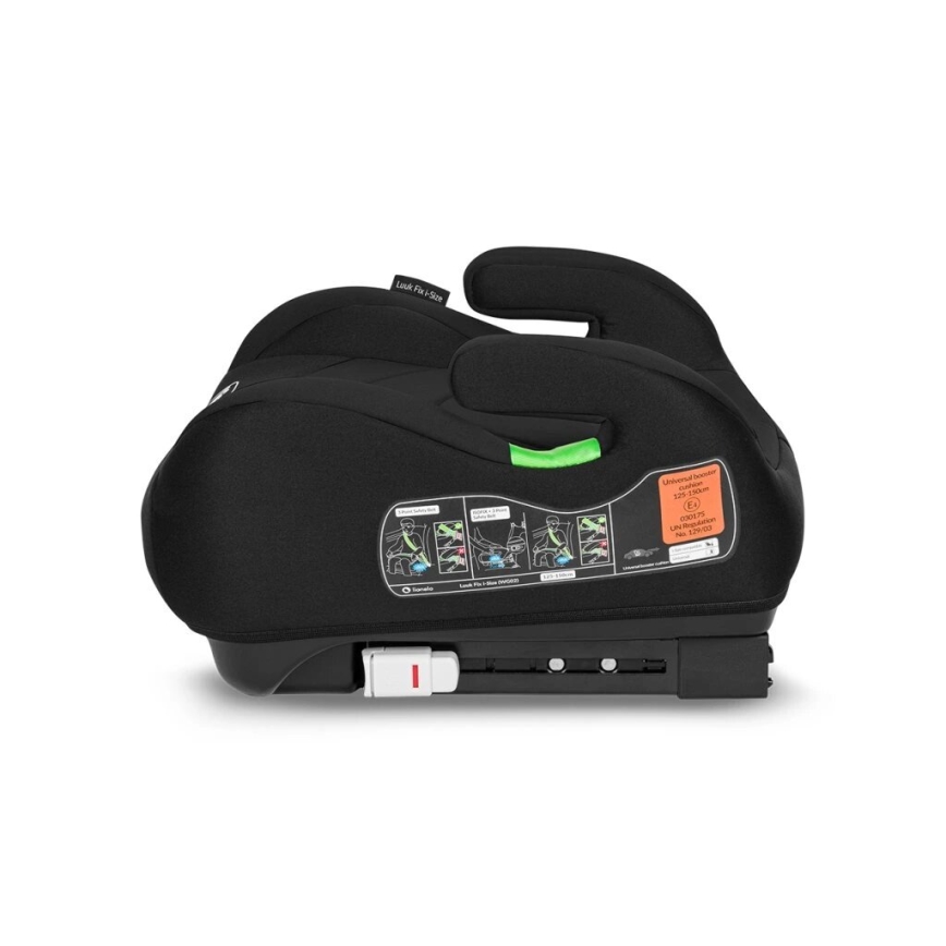Lionelo - Assento de elevação para automóvel LUUK FIX i-Tamanho 125-150 cm preto