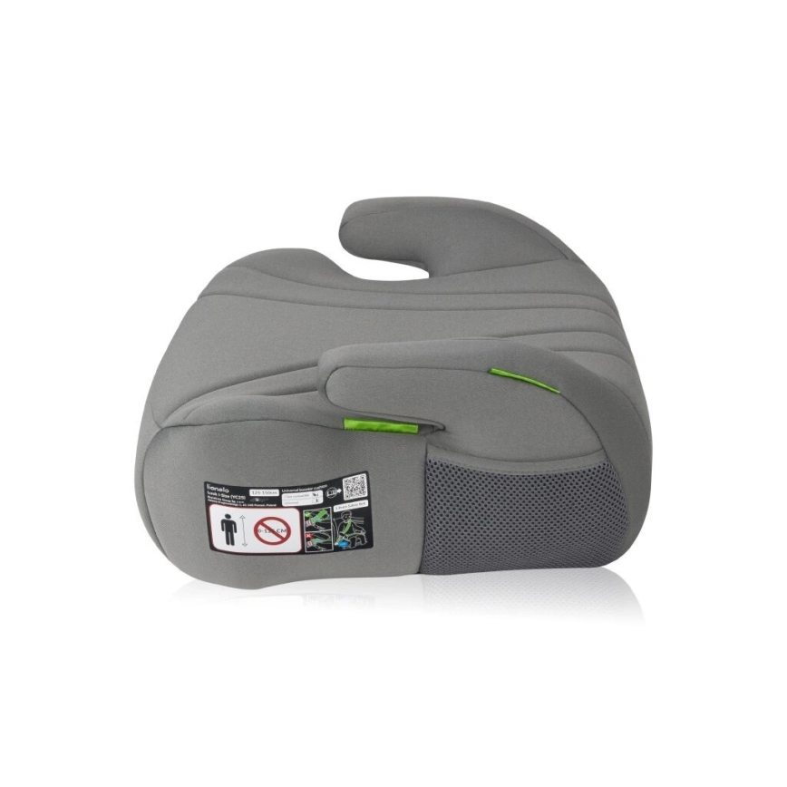 Lionelo - Assento de elevação para automóvel LUUK i-Tamanho 125-150 cm cinzento