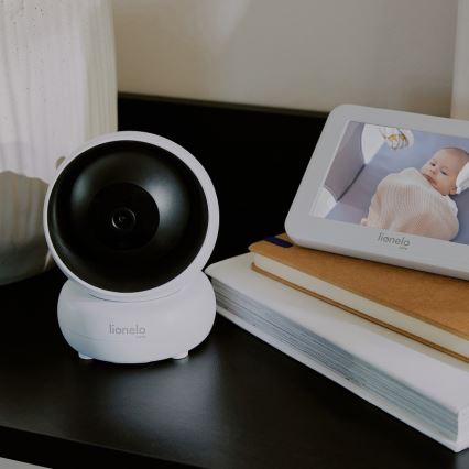 Lionelo - Babá eletrónica com monitor BABYLINE 8.3 5V 3600 mAh