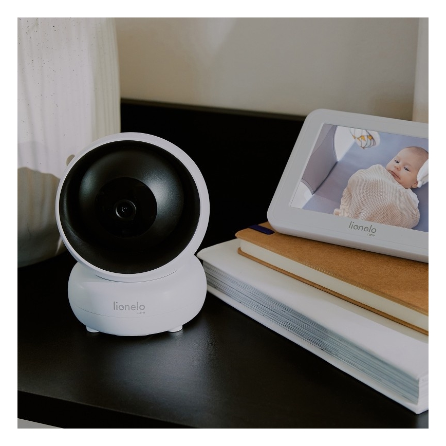 Lionelo - Babá eletrónica com monitor BABYLINE 8.3 5V 3600 mAh