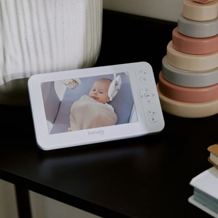 Lionelo - Babá eletrónica com monitor BABYLINE 8.3 5V 3600 mAh