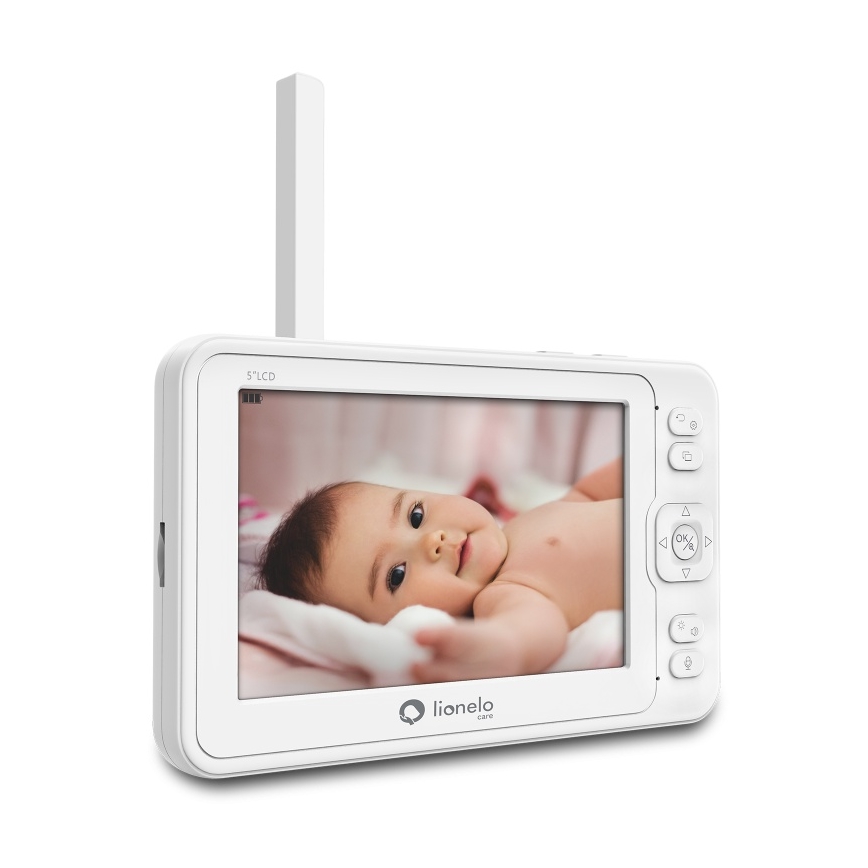 Lionelo - Babá eletrónica com monitor BABYLINE 8.3 5V 3600 mAh
