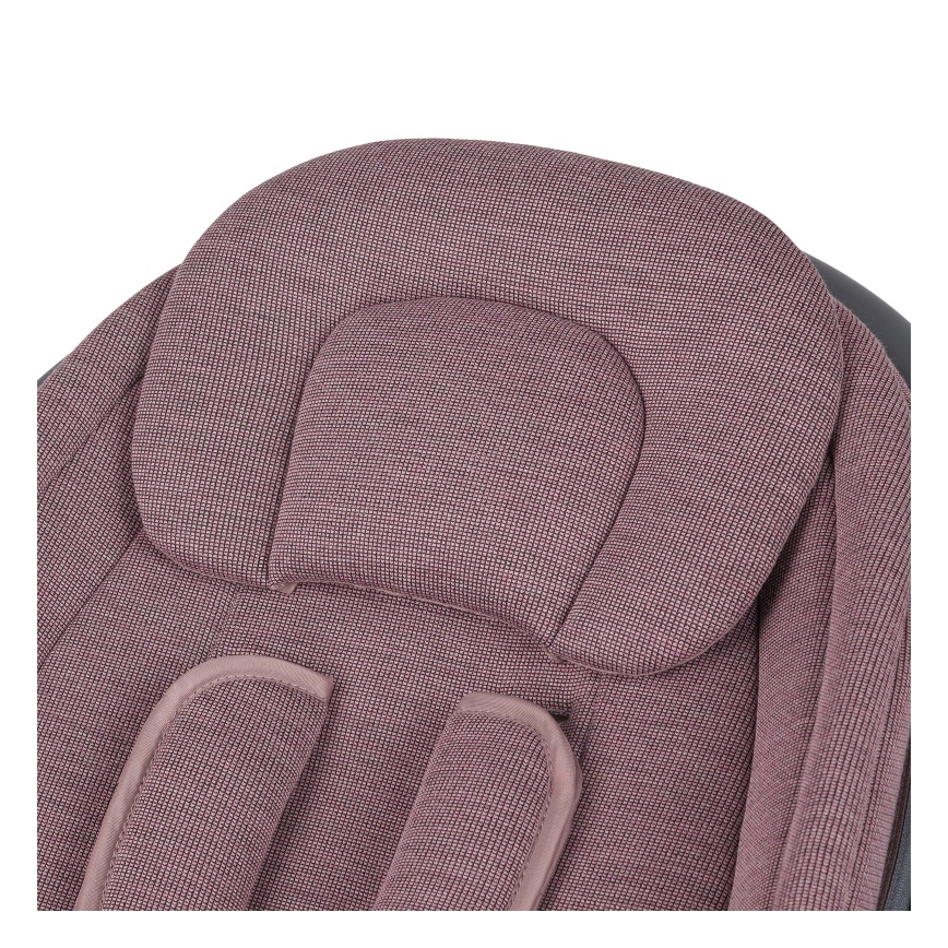 Lionelo - Balanço para bebé com melodia BLOSSOM Rosa Malva + controlo remoto