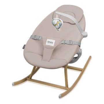 Lionelo - Baloiço infantil DALIA ROCKER Bege Areia