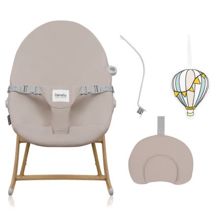 Lionelo - Baloiço infantil DALIA ROCKER Bege Areia