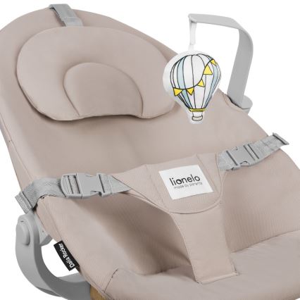 Lionelo - Baloiço infantil DALIA ROCKER Bege Areia