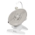 Lionelo - Baloiço para bebé com melodia IRIS 4xAA Beige Sand