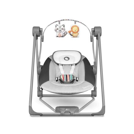 Lionelo - Baloiço para bebé OTTO 4xLR14 Cozy Grey