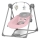 Lionelo - Baloiço para bebé OTTO 4xLR14 Rosa Bebé