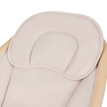 Lionelo - Baloiço para bebés com melodia OLIVIA Bege Natural + controlo remoto