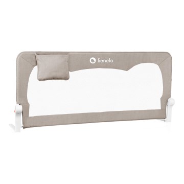 Lionelo - Barreira de proteção para cama HANNA Bege mesclado
