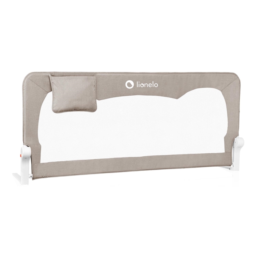 Lionelo - Barreira de proteção para cama HANNA Bege mesclado
