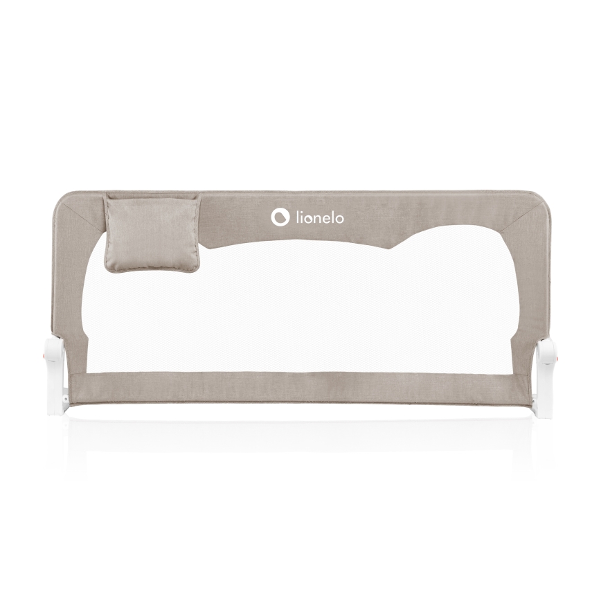 Lionelo - Barreira de proteção para cama HANNA Bege mesclado