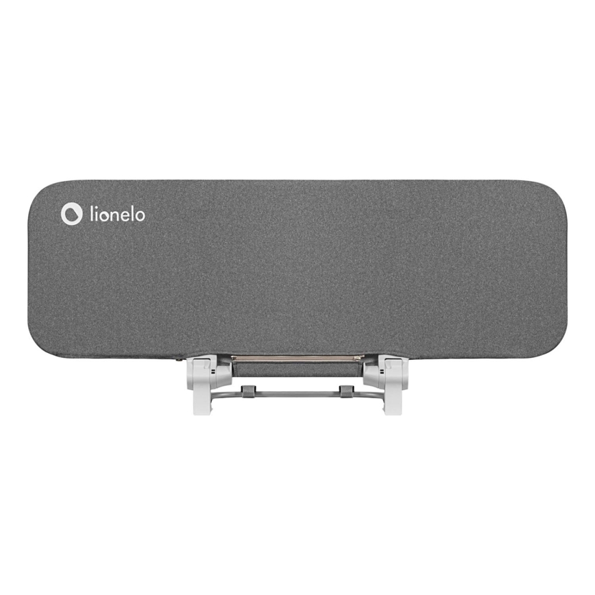 Lionelo - Barreira de segurança de cama LORA cinzento escuro
