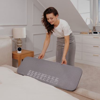 Lionelo - Barreira de segurança de cama LORA cinzento escuro