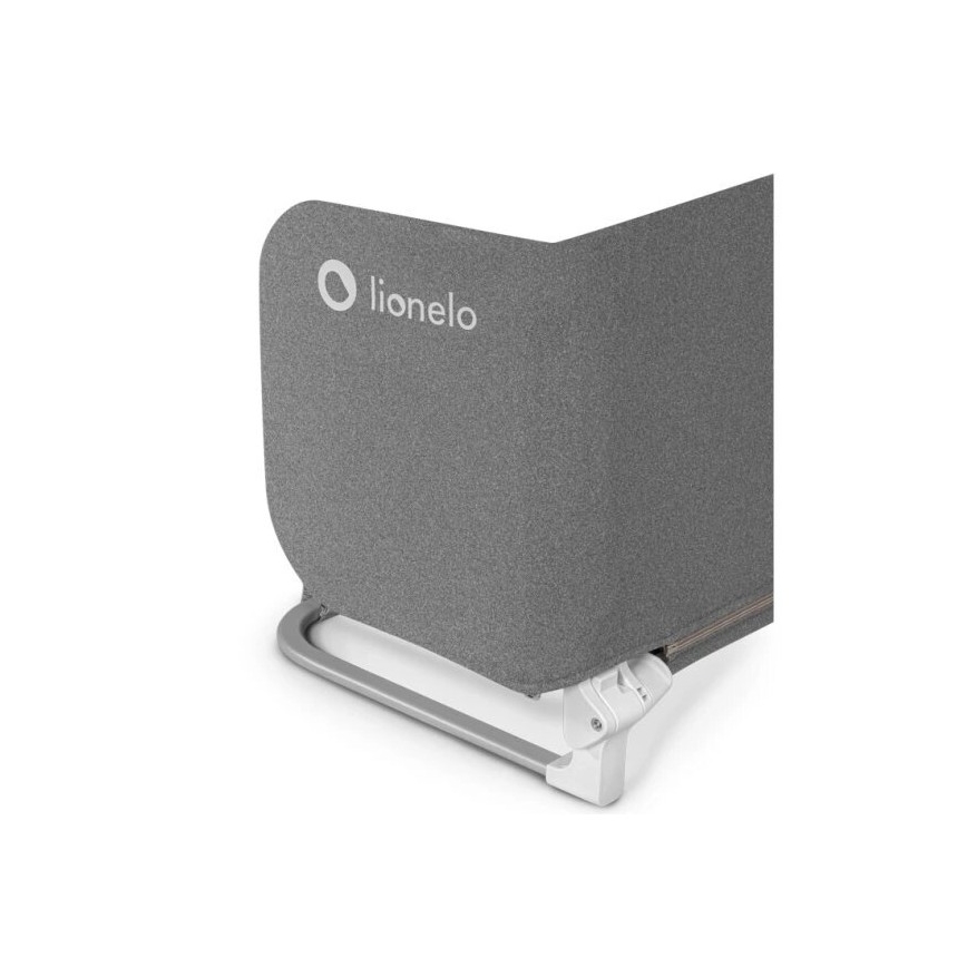 Lionelo - Barreira de segurança de cama LORA cinzento escuro