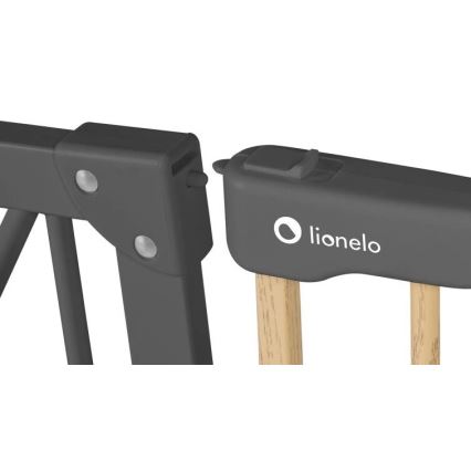 Lionelo - Barreira de segurança TRUUS SLIM preto/bege