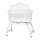 Lionelo - Berço de bebé com balança CORAL White