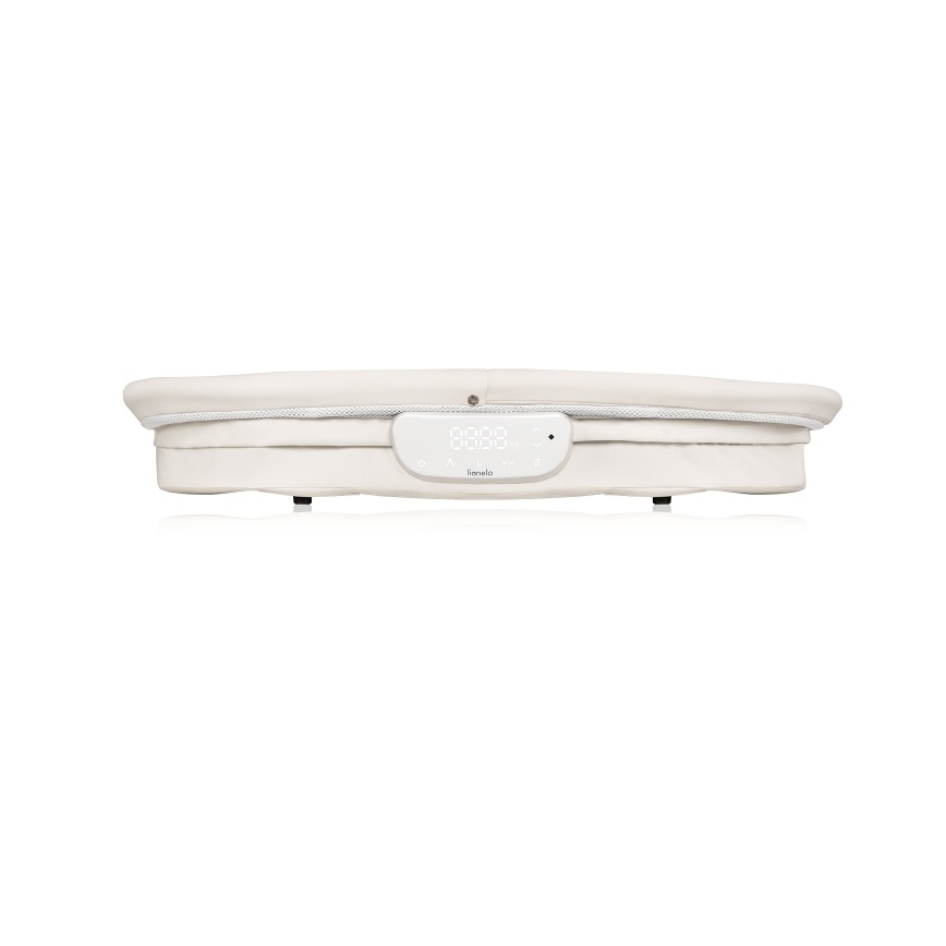 Lionelo - Berço de bebé com balança CORAL White