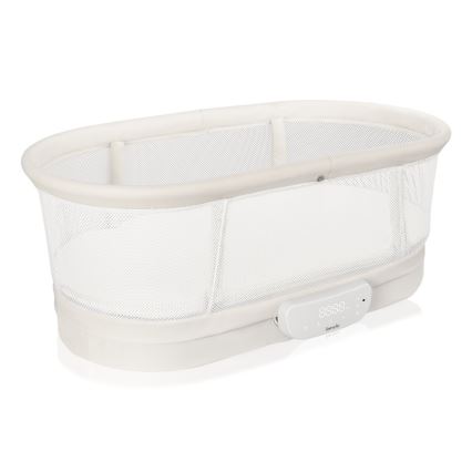 Lionelo - Berço de bebé com balança CORAL White