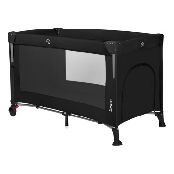 Lionelo - Berço de viagem 3 em 1 ELLEN Black Carbon