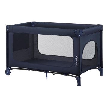 Lionelo - Berço de Viagem JASMIN EASY FOLD Azul Marinho