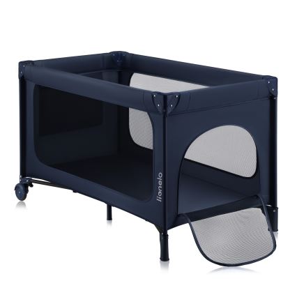 Lionelo - Berço de Viagem JASMIN EASY FOLD Azul Marinho