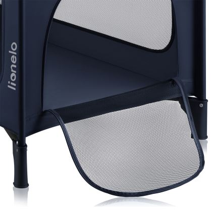 Lionelo - Berço de Viagem JASMIN EASY FOLD Azul Marinho