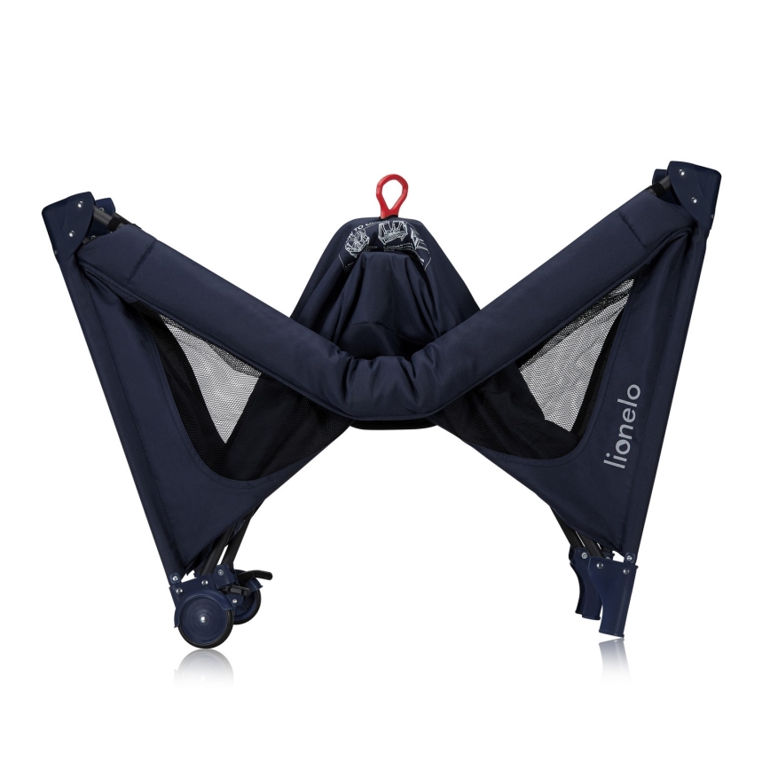 Lionelo - Berço de Viagem JASMIN EASY FOLD Azul Marinho