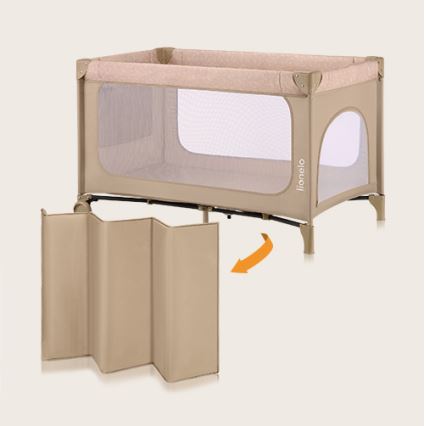 Lionelo - Berço de viagem JASMIN EASY FOLD Bege Areia