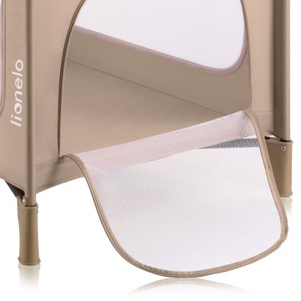 Lionelo - Berço de viagem JASMIN EASY FOLD Bege Areia