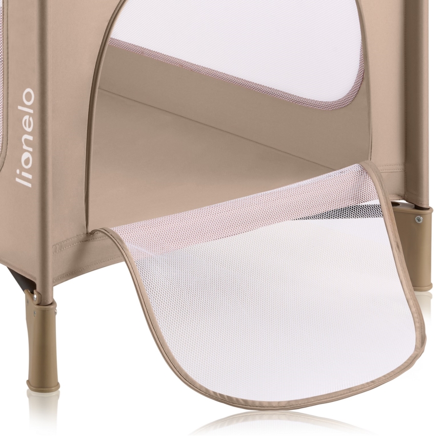 Lionelo - Berço de viagem JASMIN EASY FOLD Bege Areia