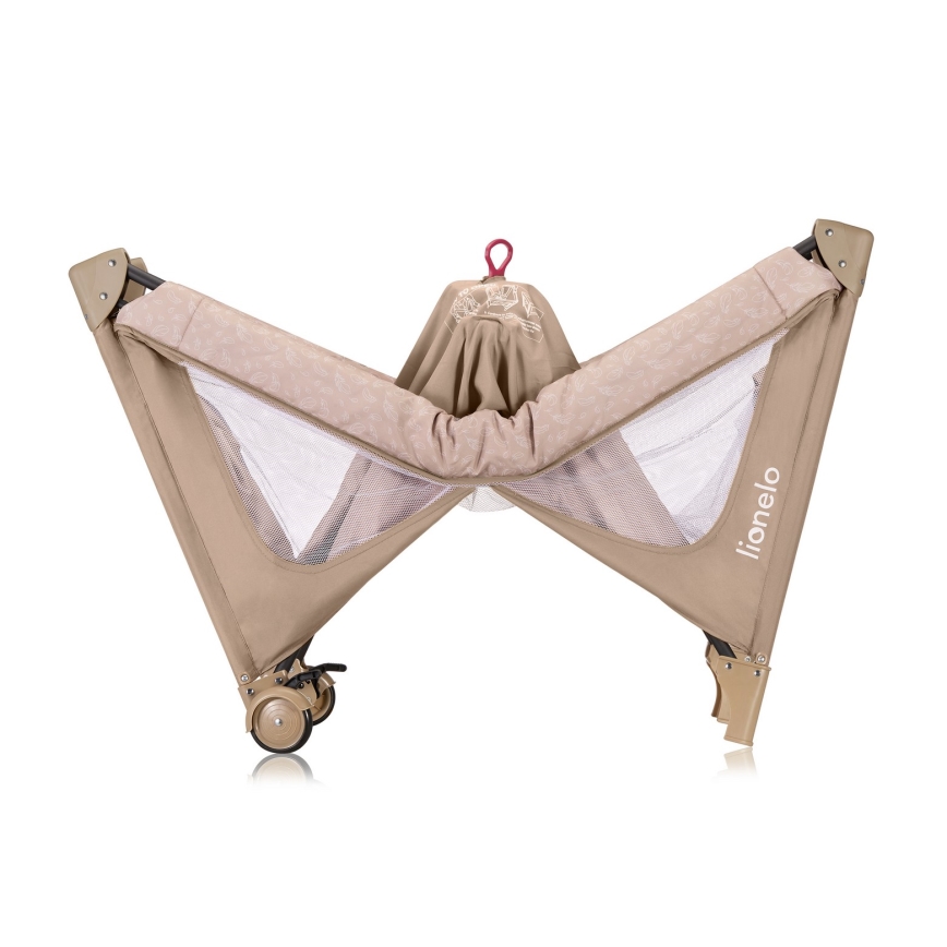 Lionelo - Berço de viagem JASMIN EASY FOLD Bege Areia