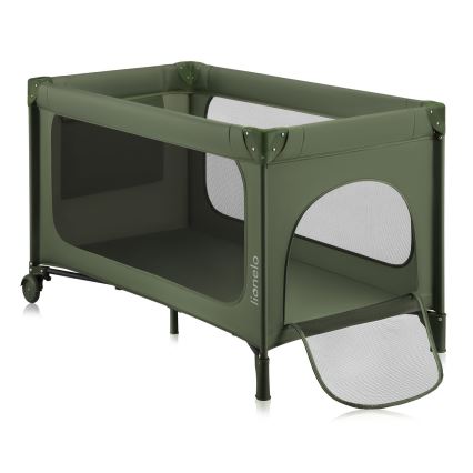 Lionelo - Berço de viagem JASMIN EASY FOLD Verde Oliva