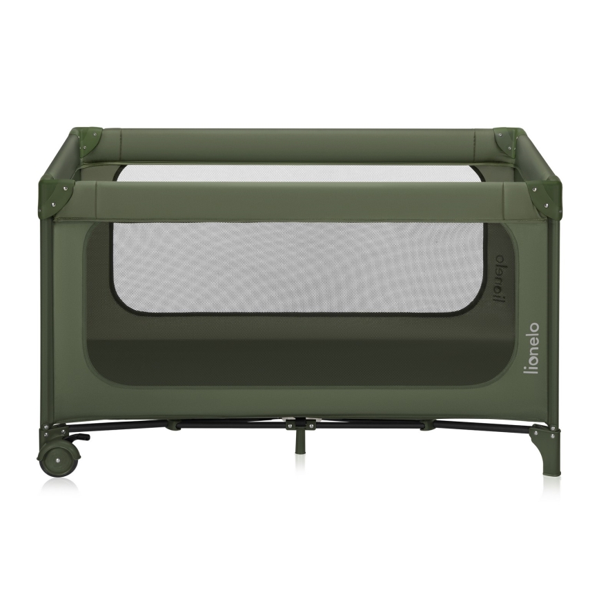 Lionelo - Berço de viagem JASMIN EASY FOLD Verde Oliva