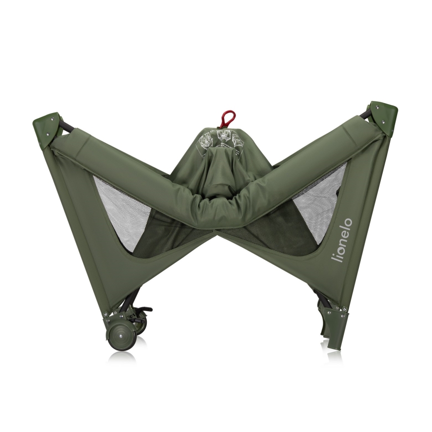 Lionelo - Berço de viagem JASMIN EASY FOLD Verde Oliva