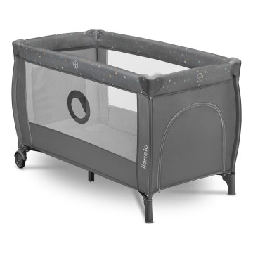 Lionelo - Berço de Viagem STEFI PLUS Cinzento Multicolorido